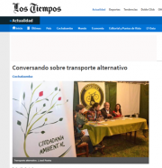 Conversando sobre transporte alternativo