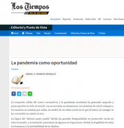 La pandemia como oportunidad