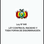 Ley Contra el Racismo y toda forma de Discriminación